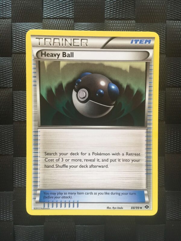 Heavy Ball Uncommon Trainer Black & White: Next Destinies