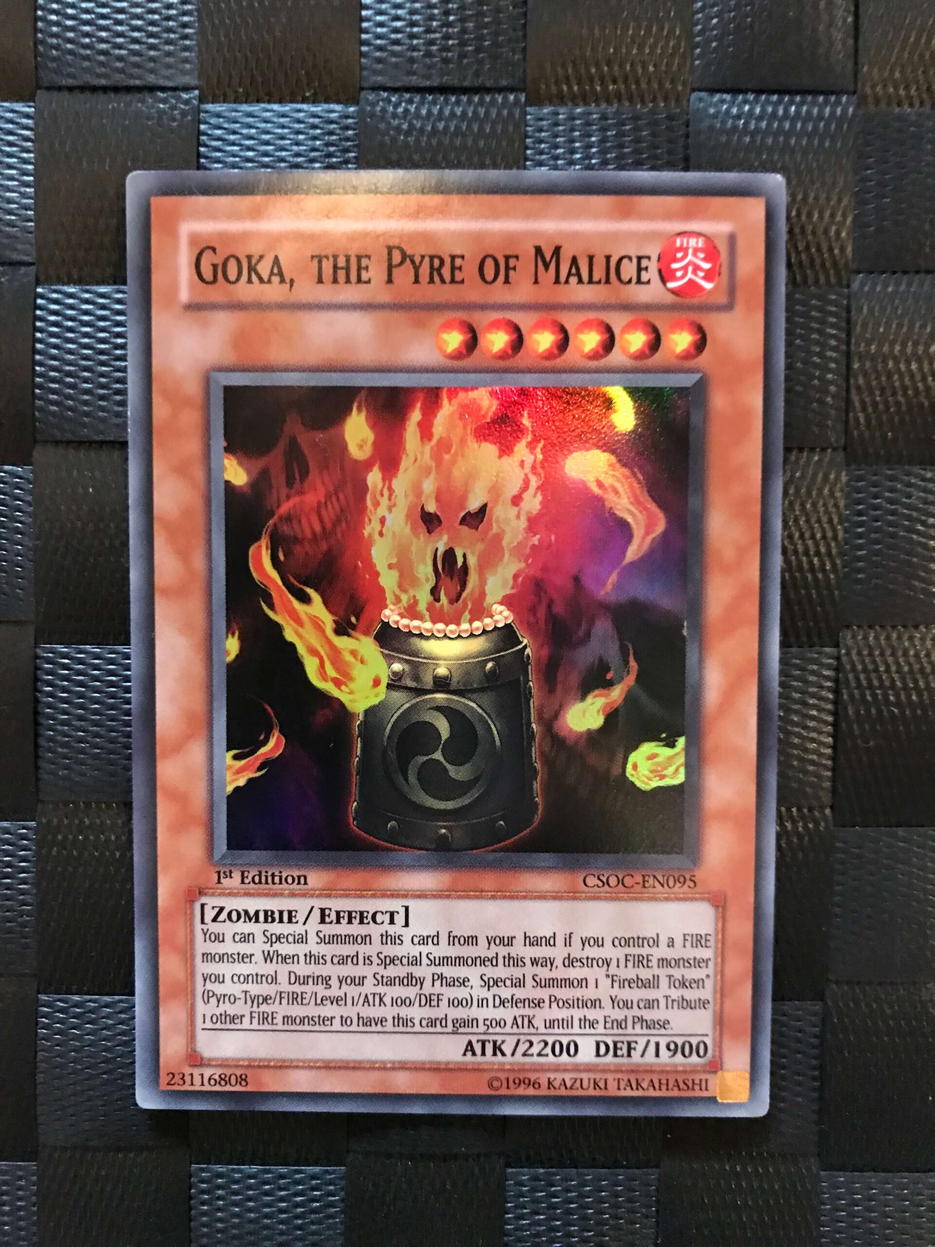 Goka, the Pyre of Malice Goka, the Pyre of Malice