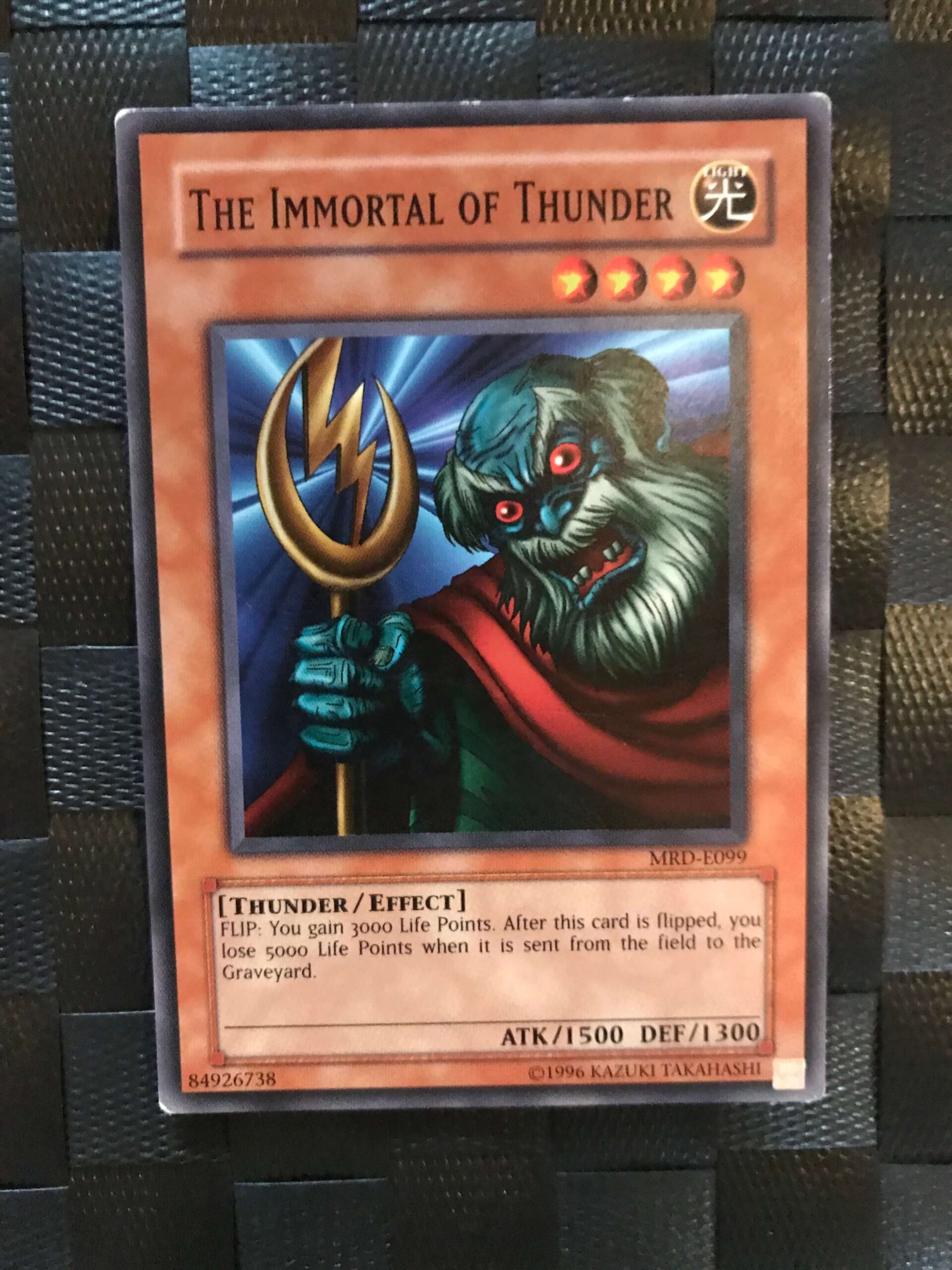 The Immortal of Thunder The Immortal of Thunder
