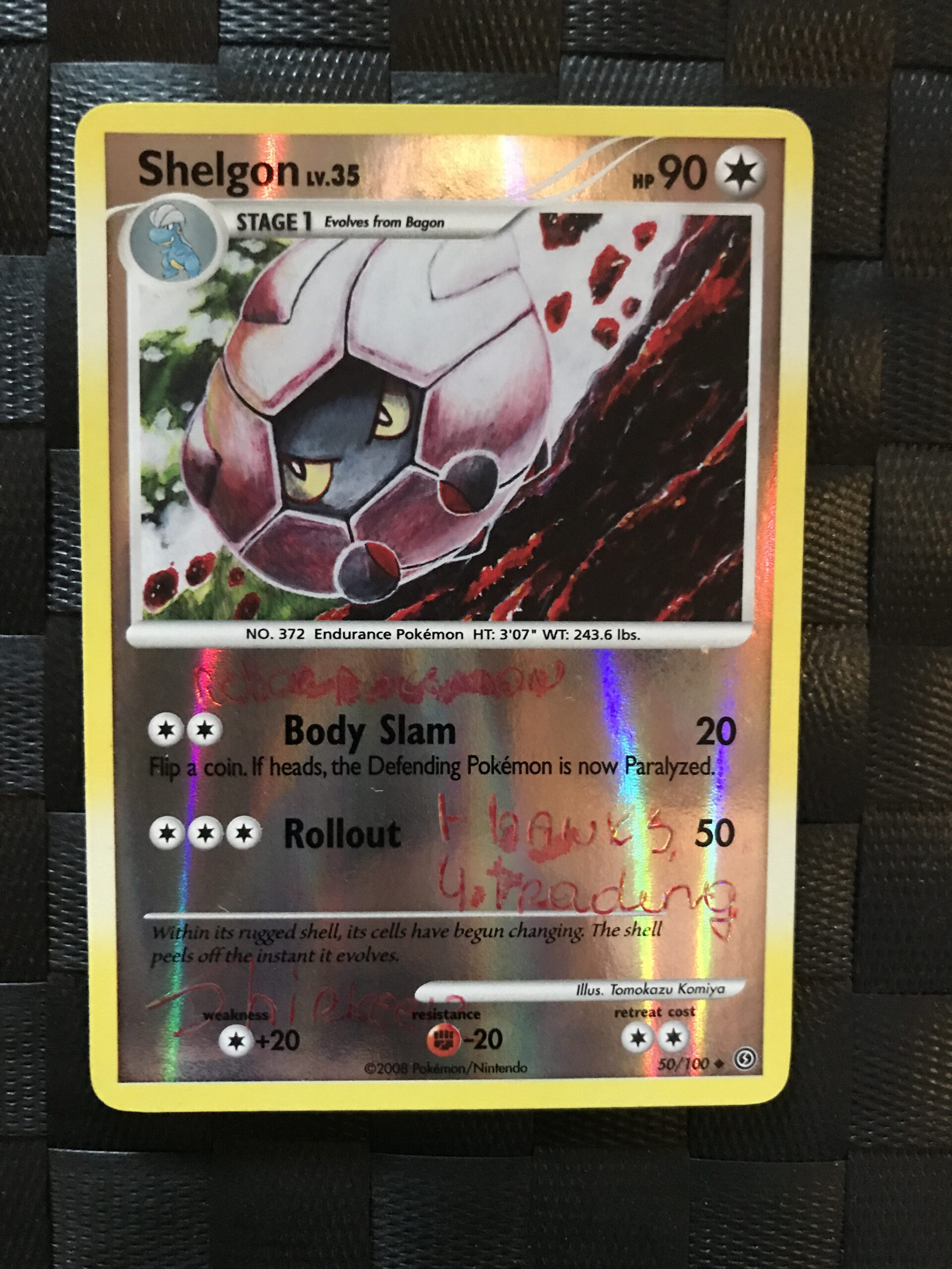 Shelgon Uncommon Reverse Diamond & Pearl: Stormfront 2 Shelgon Uncommon Reverse Diamond & Pearl: Stormfront 2