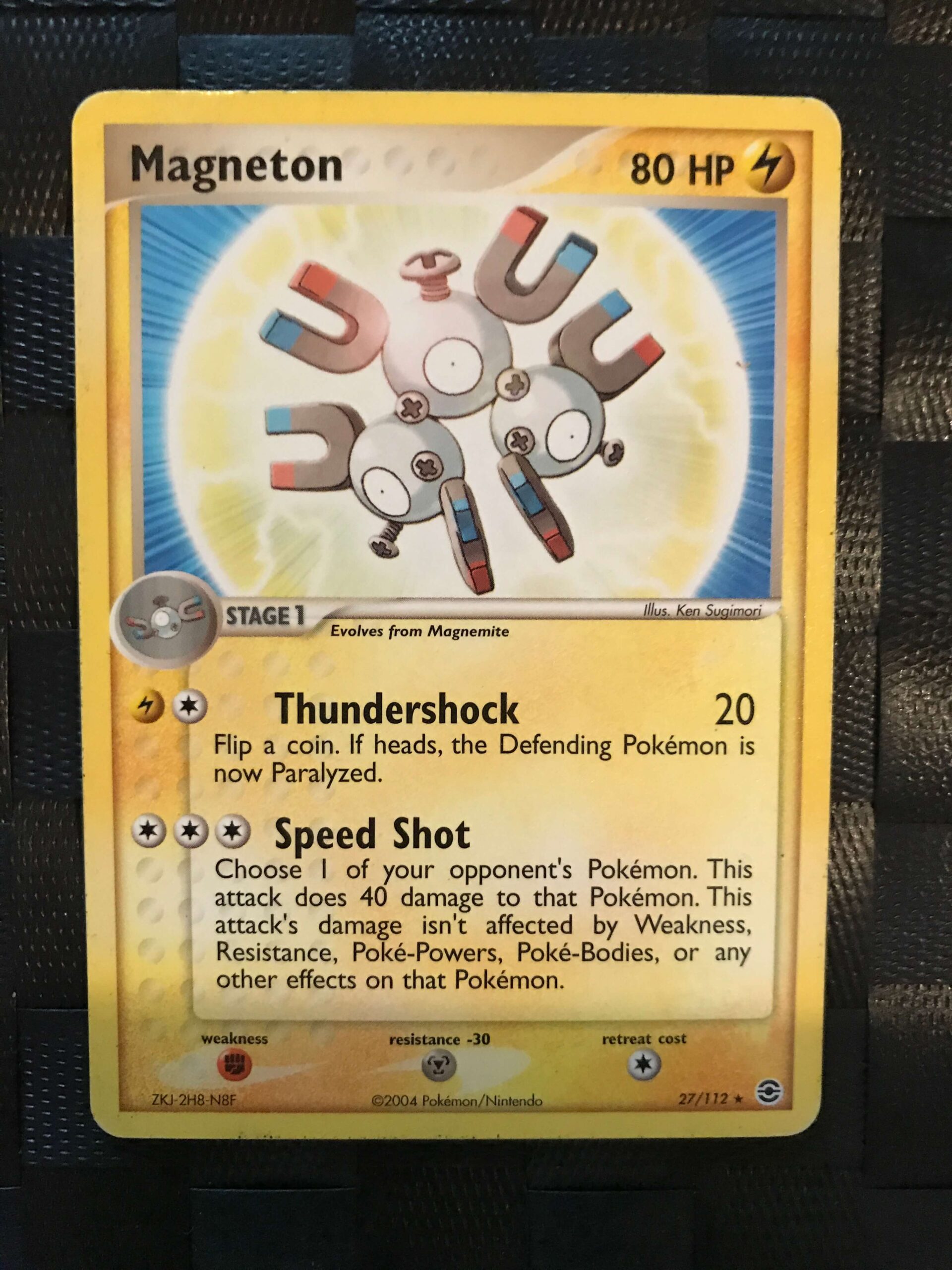 Magneton Rare #27/112 – Ex FireRed & LeafGreen Magneton Rare #27/112 – Ex FireRed & LeafGreen