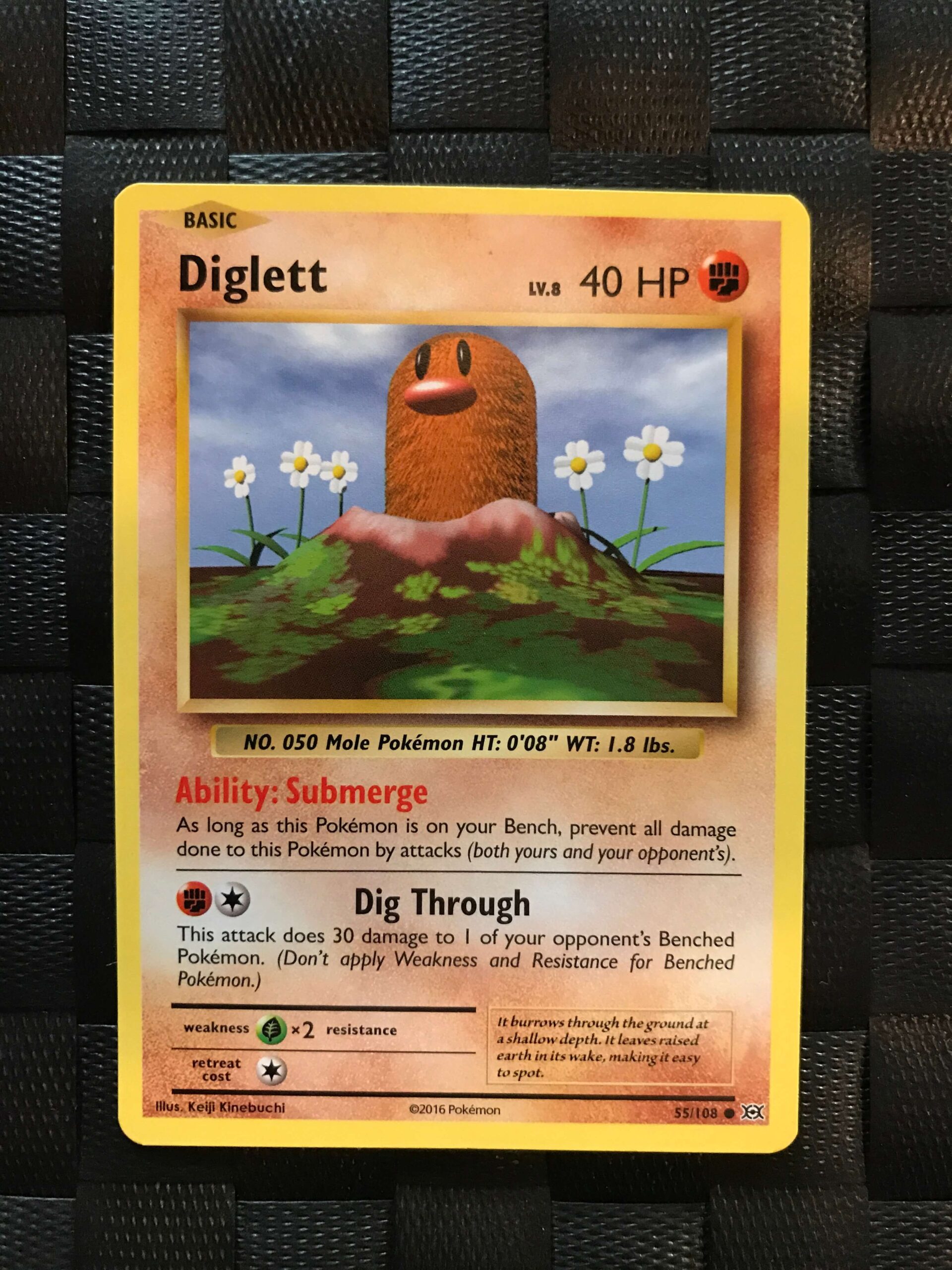 Diglett Common #55/108 – XY: Evolutions | Pokeverden.dk - Pokémon Kort