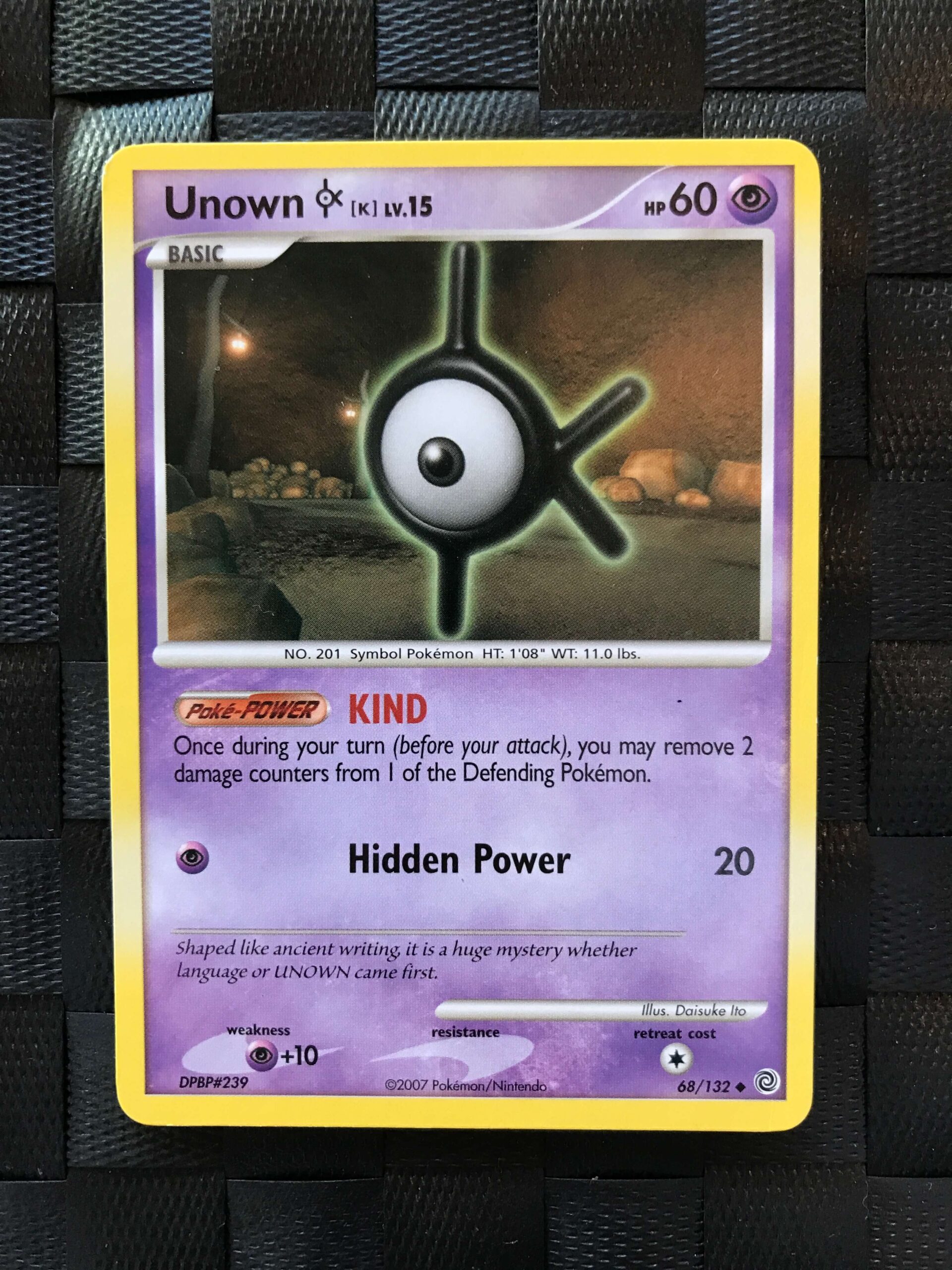 Unown K Unown K