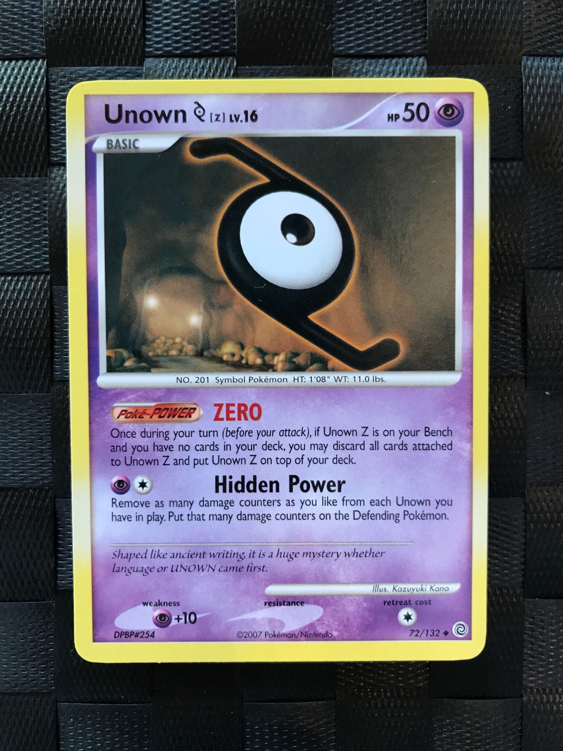Unown Z Unown Z