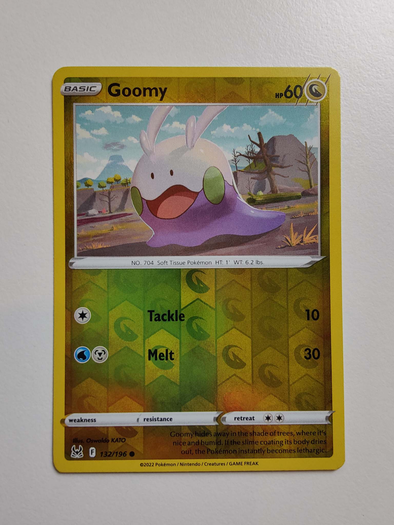 Goomy Reverse #132/196 – Sword & Shield: Lost Origin Goomy Reverse #132/196 – Sword & Shield: Lost Origin