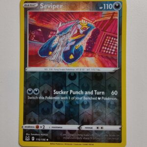 Seviper Reverse #116/196 – Sword & Shield: Lost Origin