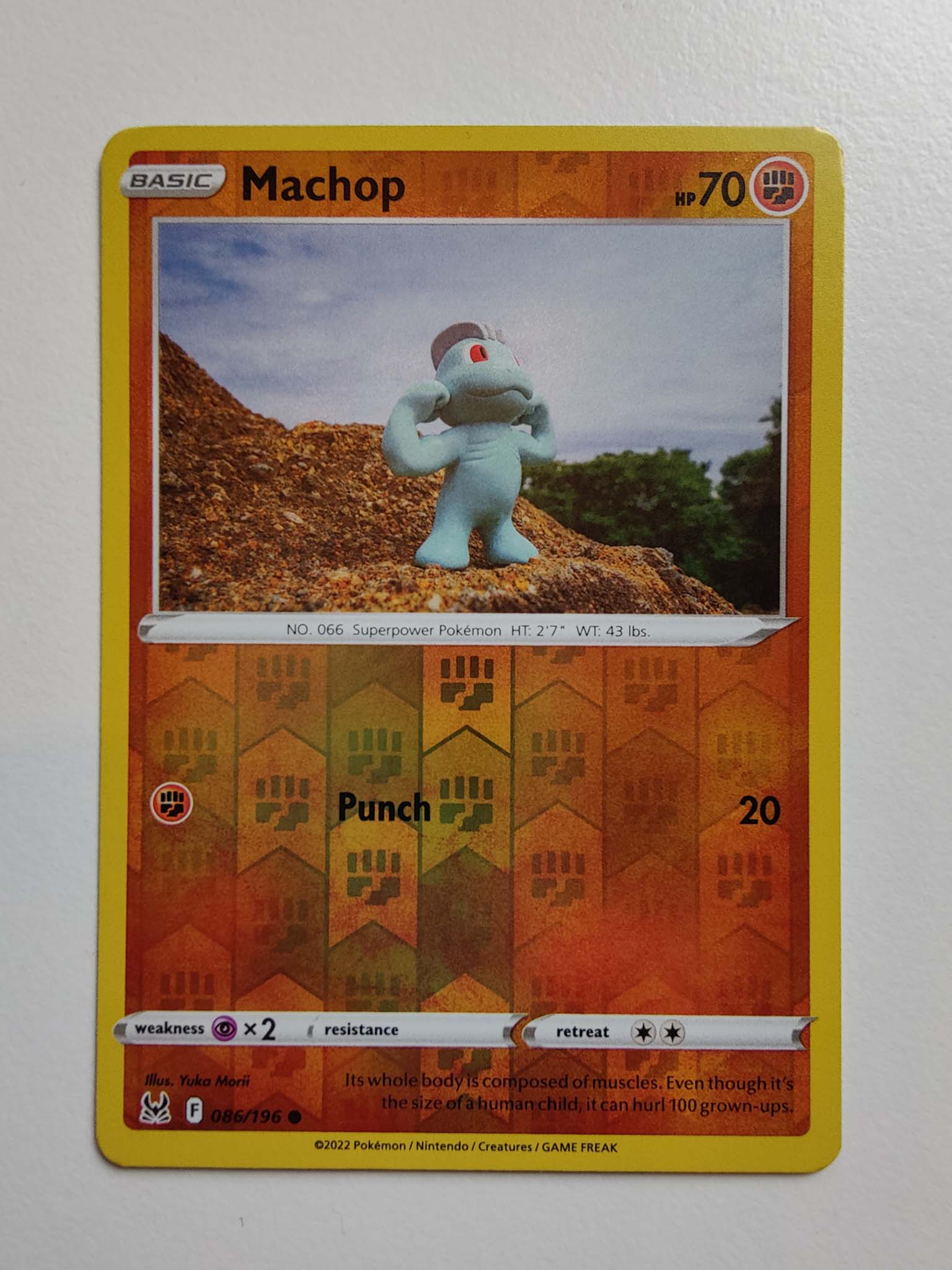 Machop Reverse #086/196 – Sword & Shield: Lost Origin