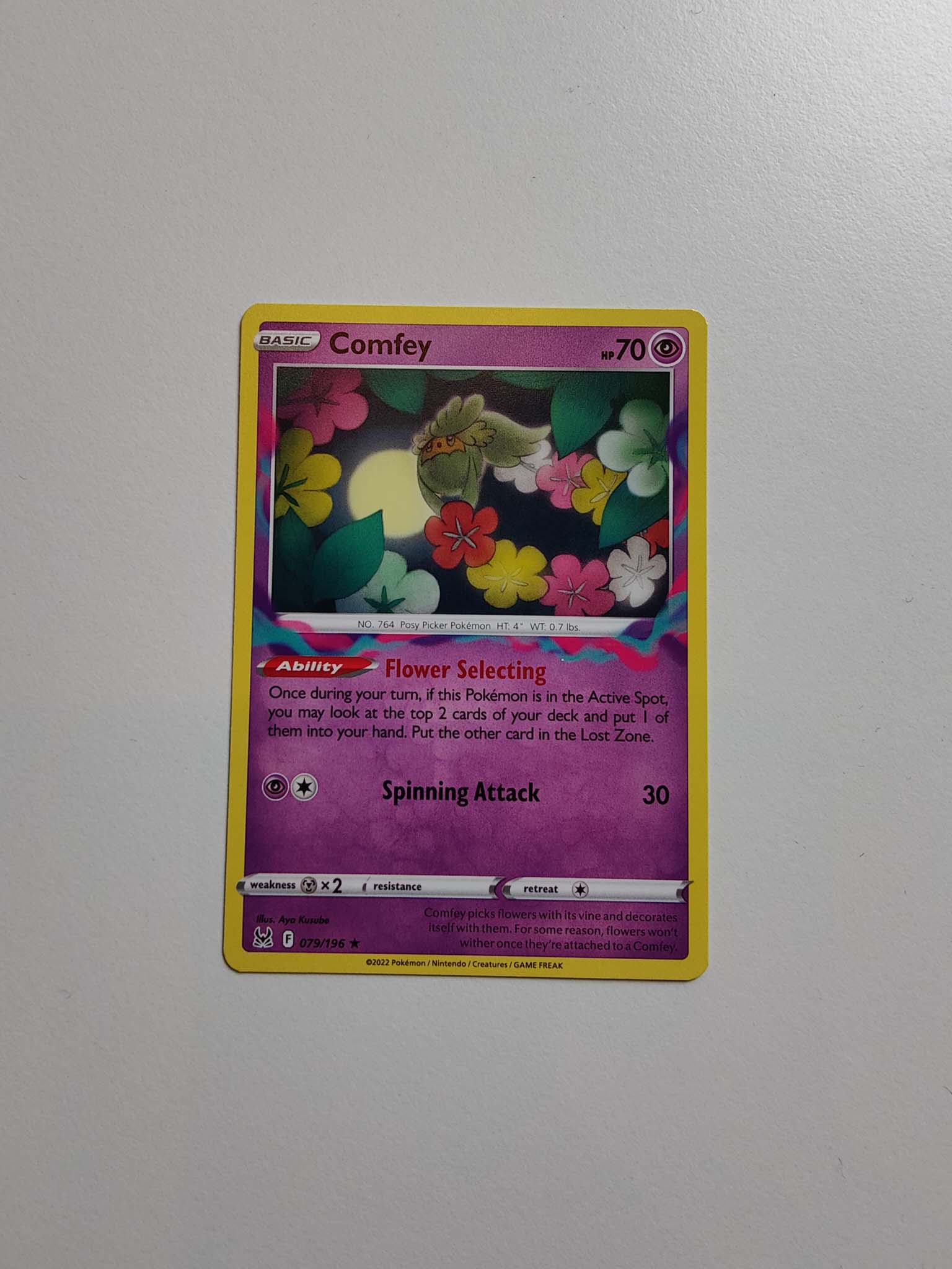 Comfey Rare #79/196 – Sword & Shield: Lost Origin Comfey Rare #79/196 – Sword & Shield: Lost Origin