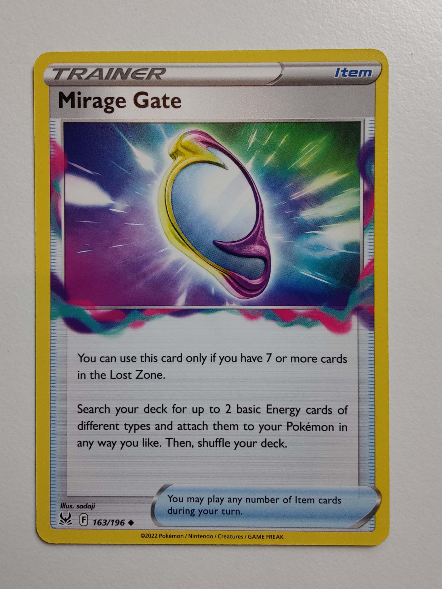 Mirage Gate #163/196 – Sword & Shield: Lost Origin Mirage Gate #163/196 – Sword & Shield: Lost Origin