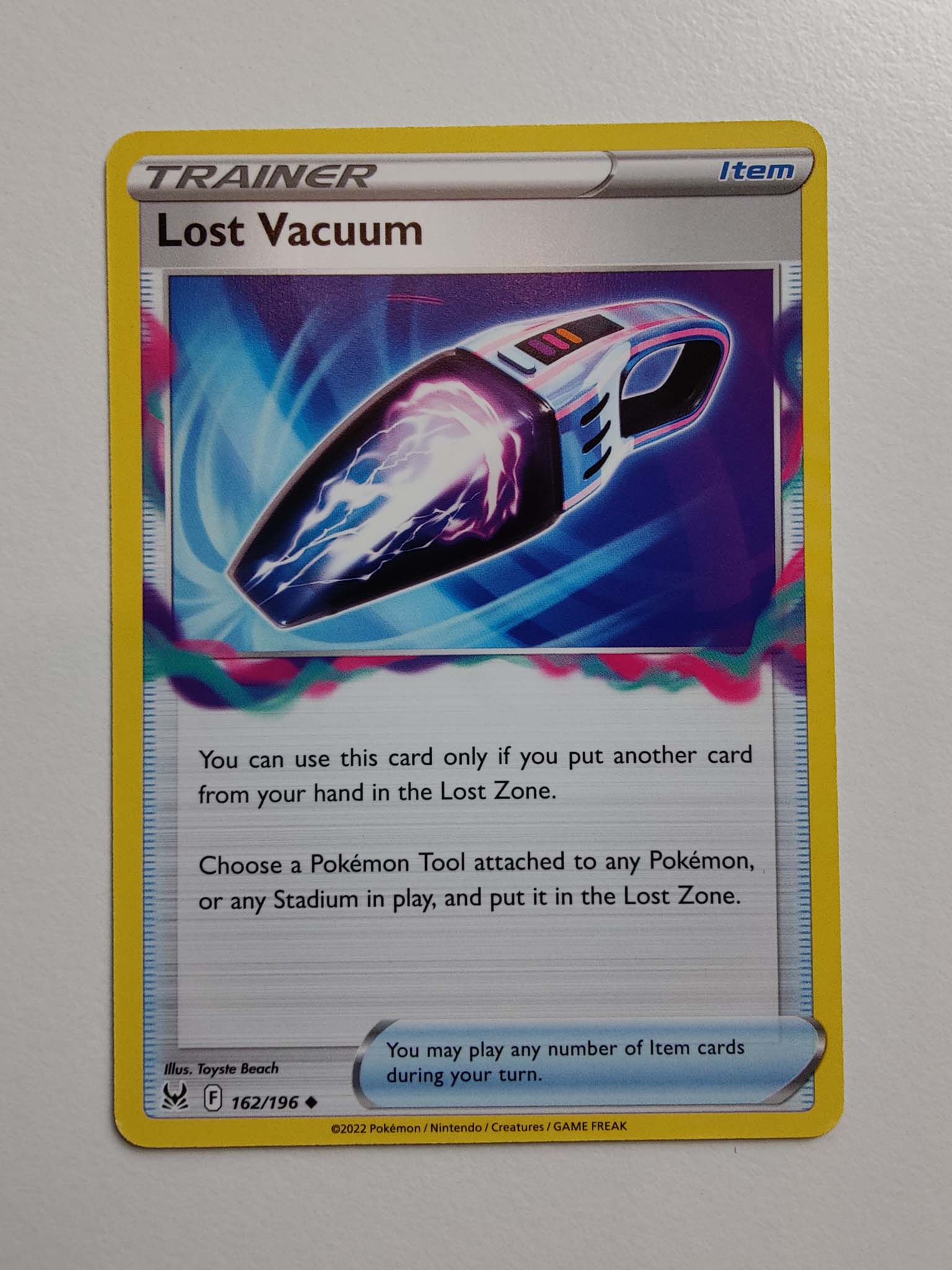 Lost Vacuum #162/196 – Sword & Shield: Lost Origin