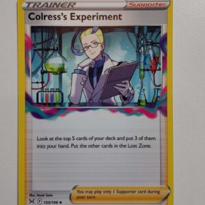 Colress’s Experiment #155/196 – Sword & Shield: Lost Origin