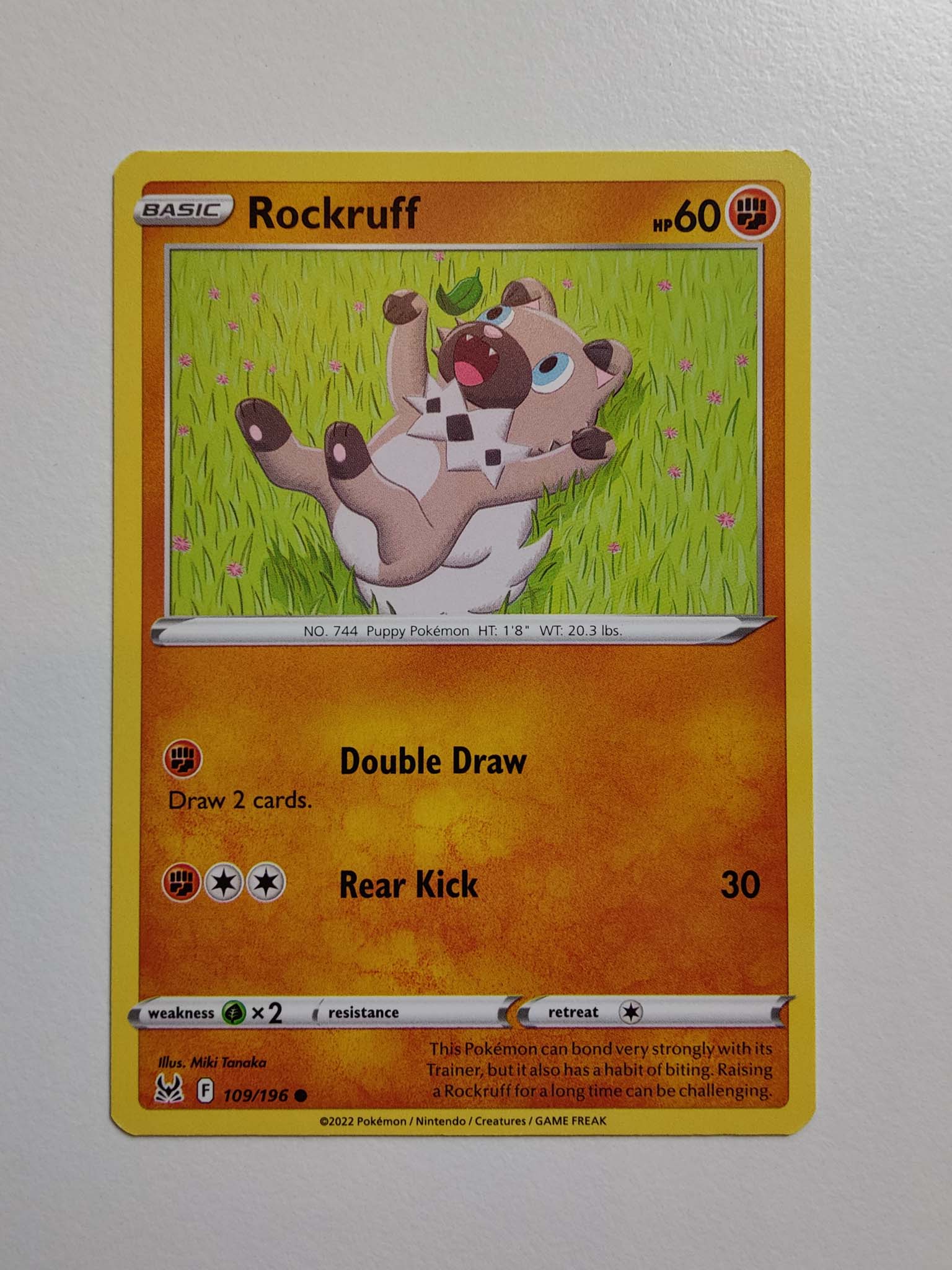 Rockruff #109/196 – Sword & Shield: Lost Origin