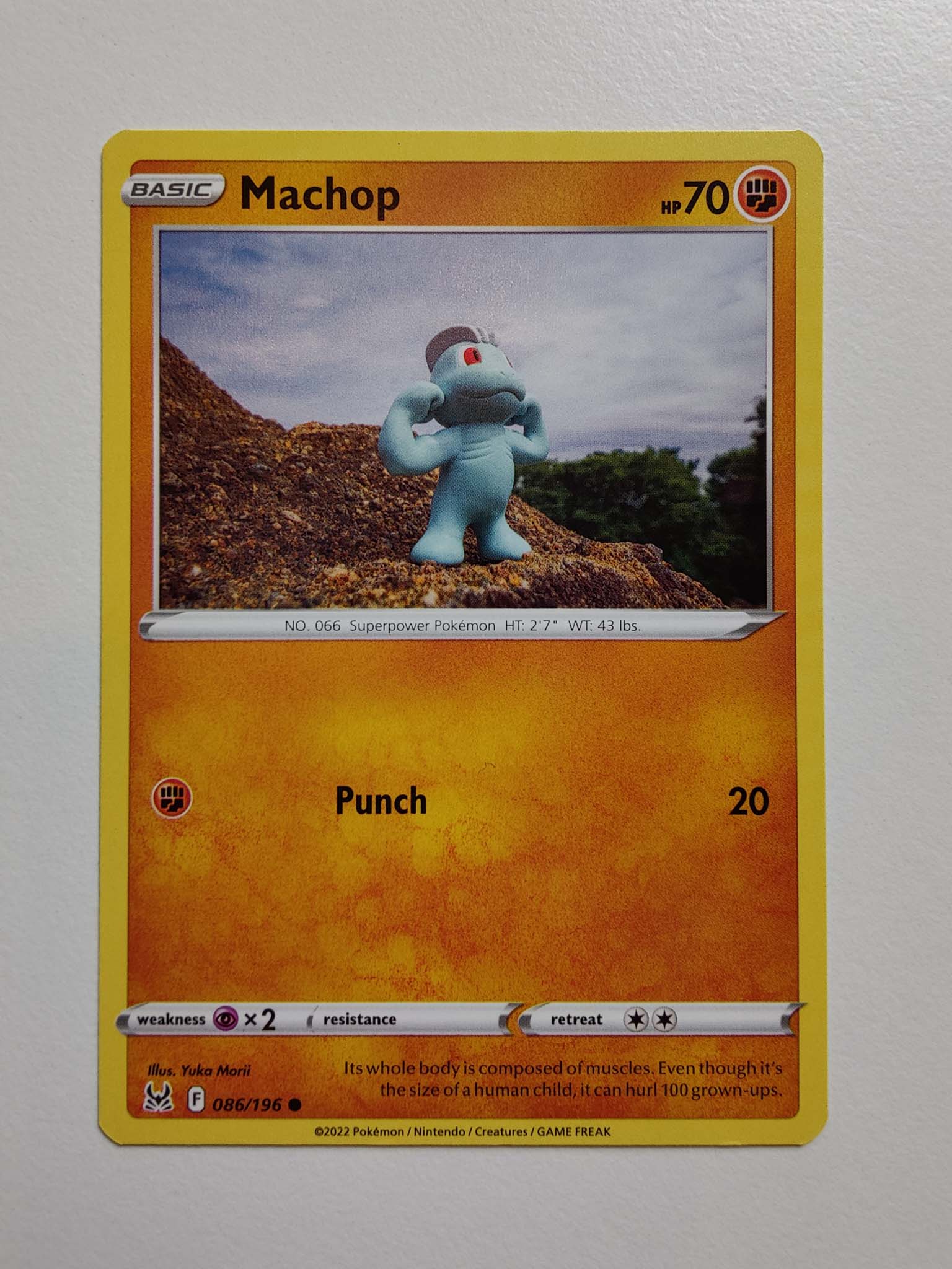 Machop #86/196 – Sword & Shield: Lost Origin