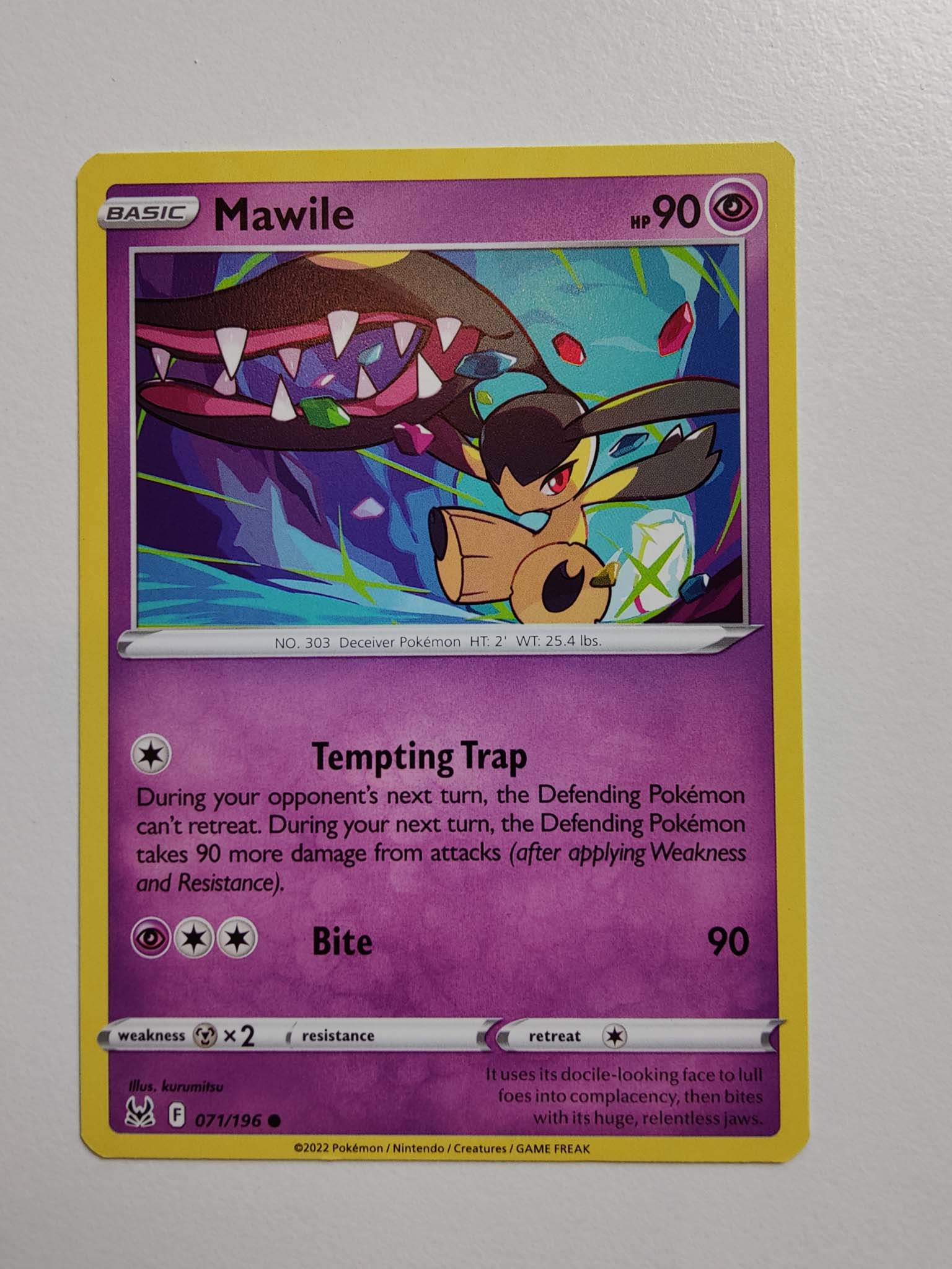 Mawile #71/196 – Sword & Shield: Lost Origin