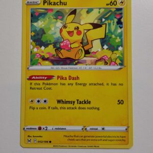 Pikachu #52/196 – Sword & Shield: Lost Origin