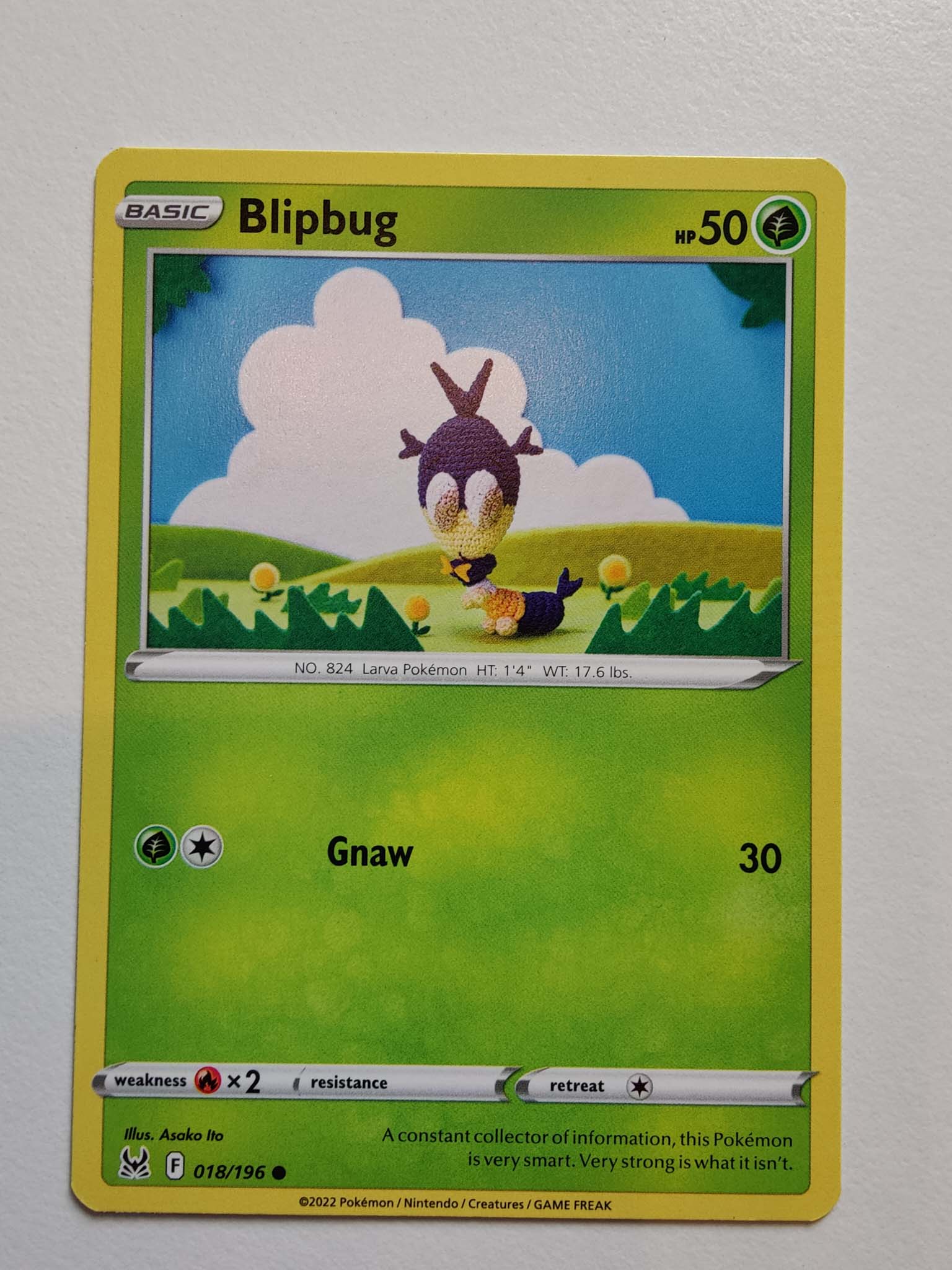 Blipbug #18/196 – Sword & Shield: Lost Origin