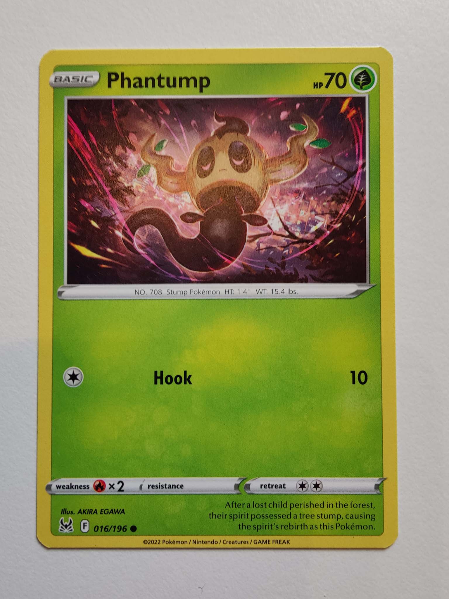 Phantump #16/196 – Sword & Shield: Lost Origin Phantump #16/196 – Sword & Shield: Lost Origin