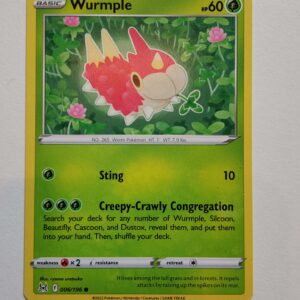 Wurmple #6/196 – Sword & Shield: Lost Origin