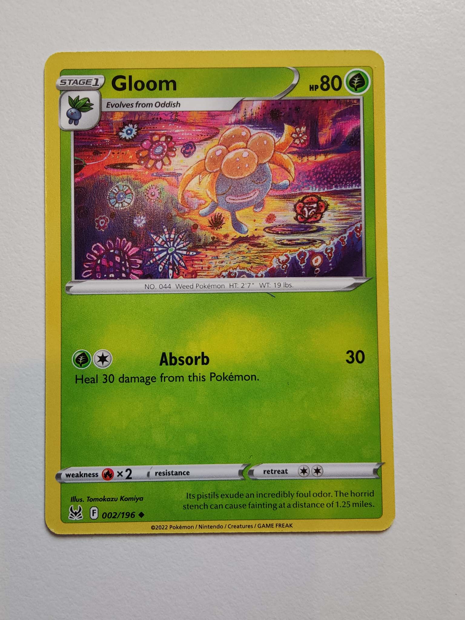 Gloom #2/196 – Sword & Shield: Lost Origin Gloom #2/196 – Sword & Shield: Lost Origin